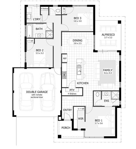 3 Story Floor Plans - Scandinavian House Design