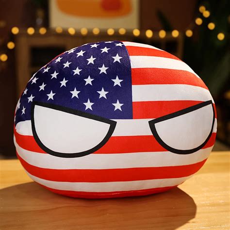 Buy Countryballs Poland Ball Plush Country Ball Plush Japan United States France Russia Germany ...