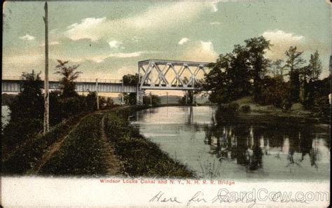 Windsor Locks Canal and NYNH RR Bridge Connecticut