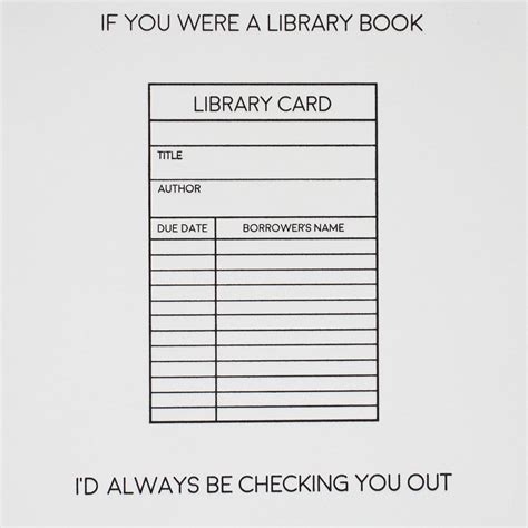 Library Card - Etsy