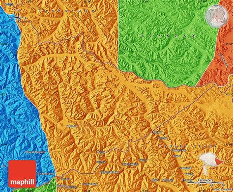 Political Map Of Ladakh