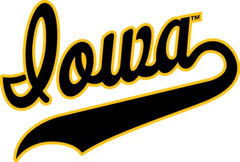 Iowa Hawkeyes Logo - Throwback Logo - NCAA Division I (i-m) (NCAA i-m ...