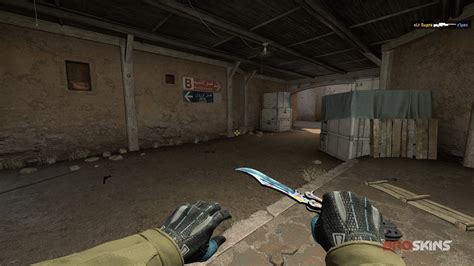 Sport Gloves Superconductor + Butterfly Knife Case Hardened blue gem ...