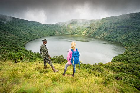 Hiking Mount Bisoke in Rwanda