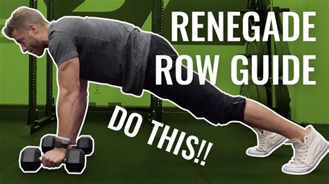 Renegade Row Guide | Form Tips, Muscles Worked, and Variations - YouTube