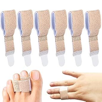 6 Pcs Hammer Toe Straightener,Hammer Toe Separators Splint,Hammer Toe ...