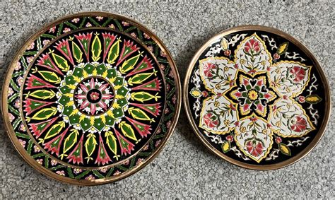 SIGNED Set of Handmade Lindos Keramik Plate RHODES Greece With - Etsy