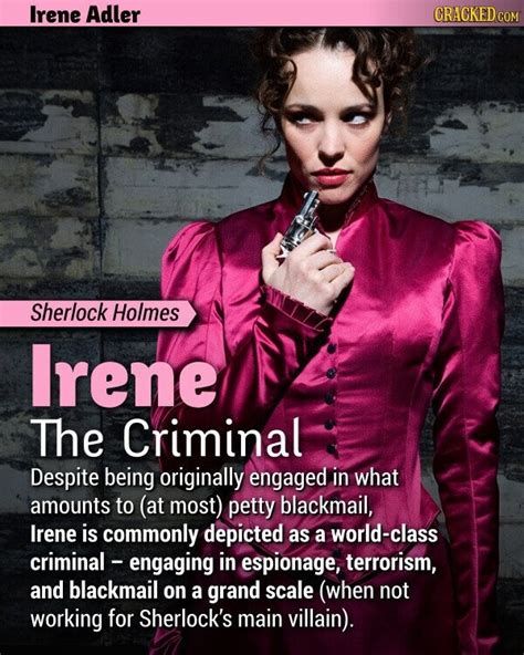 15 Faces of Sherlock Holmes' Irene Adler (And Why She Did Nothing Wrong) | Cracked.com