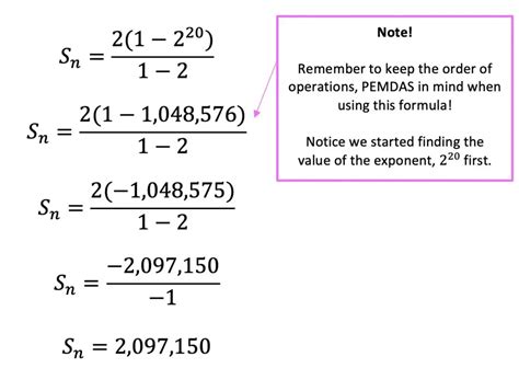 Finite Geometric Series Formula: Algebra 2 - Math Lessons