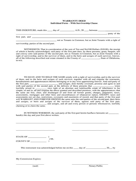 Warranty Deed - Complete Legal Document Online | US Legal Forms