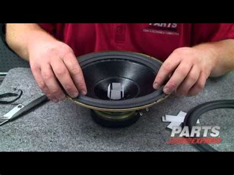 Parts Express Speaker Surround Re-Foam Repair Kit For 8" Speaker