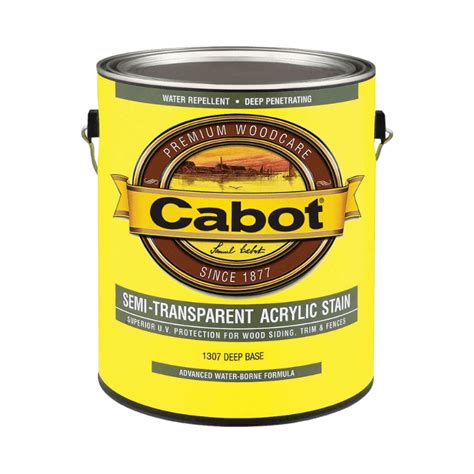 Cabot Semi-Transparent Acrylic Siding Stain 1 gal. | Gilford Hardware