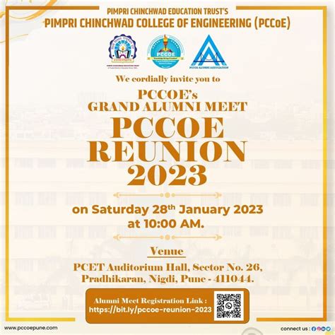 PCCOE Reunion 2023 | Pimpri Chinchwad College Of Engineering - PCCOE ...