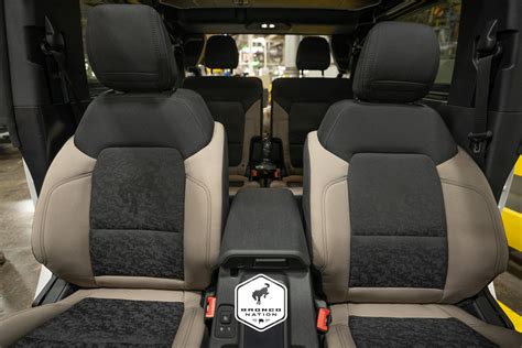 Bronco Wildtrak Interior and Seats | Bronco6G - 2021+ Ford Bronco & Bronco Raptor Forum, News ...