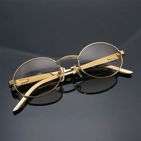 Wholesale Gold Sunglasses Men Carter Glasses Frame for Women Vintage Golden Eyewear for Dating ...