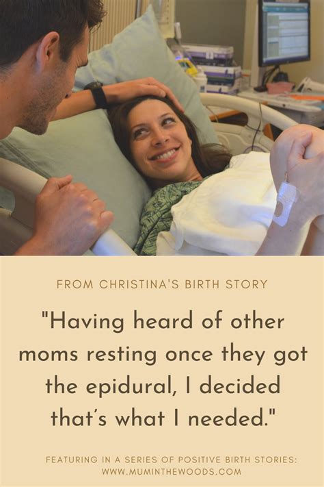 Christina s birth stories when an epidural is what you need – Artofit