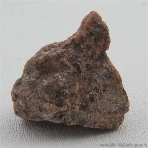 Red to Pink Granite Igneous Rock - Mini Me Geology