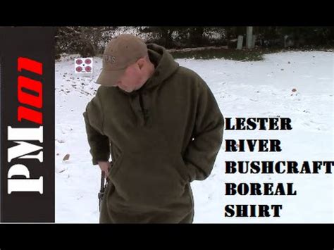 Lester River Bushcraft Boreal Shirt: Winter Proof! - Preparedmind101 - YouTube