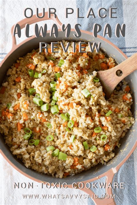 Our Place Always Pan Review + My Cauliflower Fried Rice Recipe