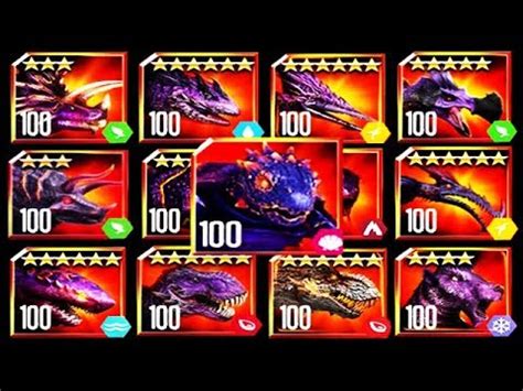 ALL JURASSIC WORLD THE GAME BOSSES!!! - YouTube