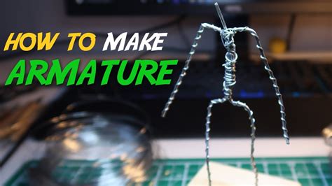 HOW TO MAKE SCULPTURE/FIGURE ARMATURE. TUTORIAL FOR BEGINNERS - YouTube