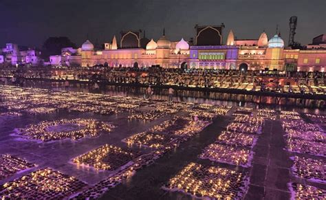 Ayodhya Deepotsav: Watch: Ayodhya Sets Guinness Record, Lights 15 Lakh ...