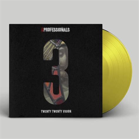 EP3: TWENTY TWENTY VISION - YELLOW 10" VINYL EP | theprofessionalsband123go