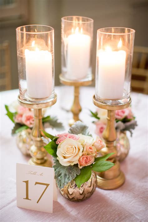 Pillar Candle Centerpiece - Elizabeth Anne Designs: The Wedding Blog