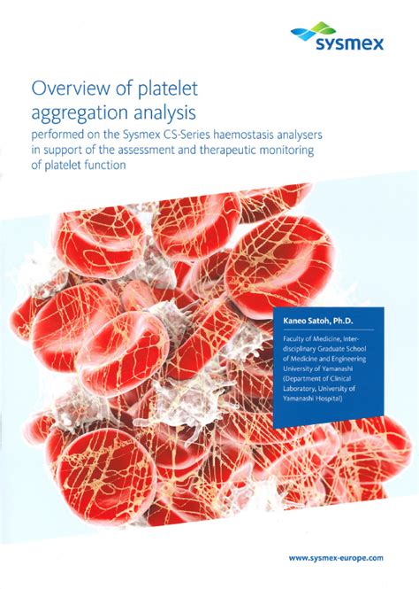 Platelet Aggregation - Sysmex Hong Kong Limited