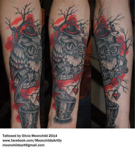 Black & Grey Forearm Tattoo | Olivia Moonchild - TrueArtists