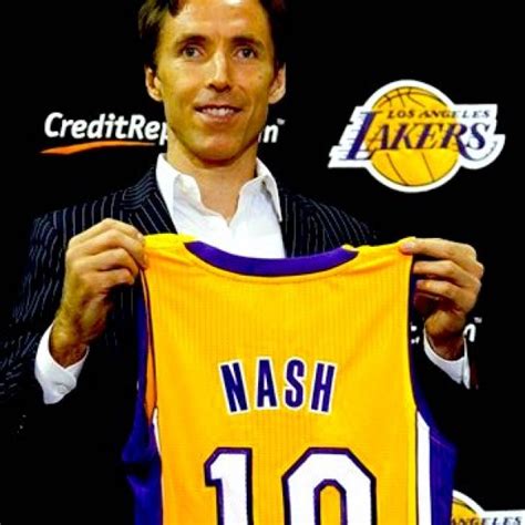 Autographed Steve Nash Los Angeles Lakers #10 Authentic Jersey - The Steve Nash Foundation