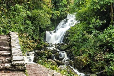 Torc Waterfall in Killarney National Park - Ireland Highlights