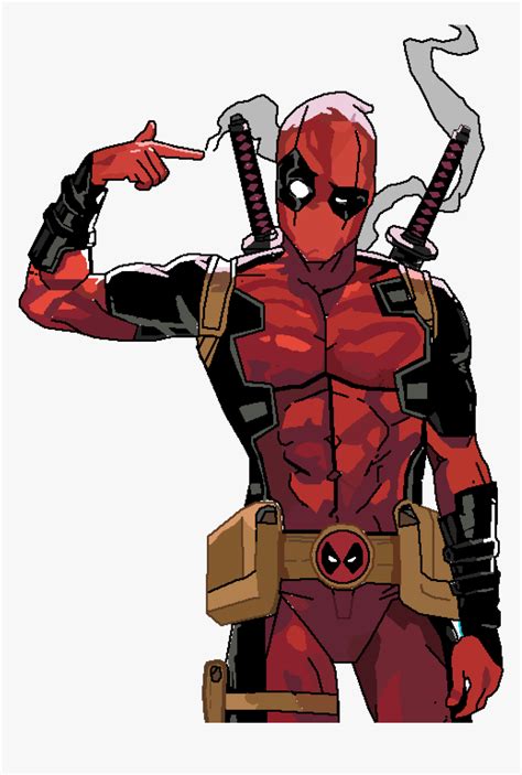 Royalty Free Stock Deadpool Cable Fan Art - Deadpool Png, Transparent Png - kindpng