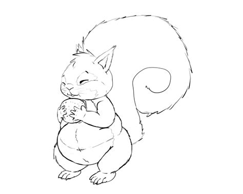 Chubby squirrel by Alvro on DeviantArt