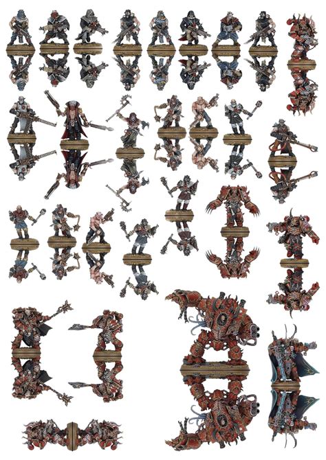 Cutout Printable D&D Paper Miniatures