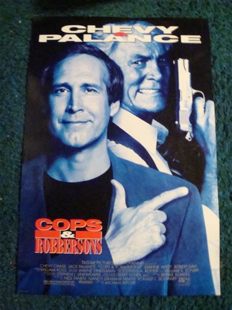 COPS & ROBBERSONS - MOVIE POSTER WITH CHEVY CHASE & JACK PALANCE - 1990-99