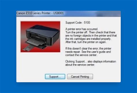 (Download) How to Fix Canon Printer Error 5100 (Causes & Solution)