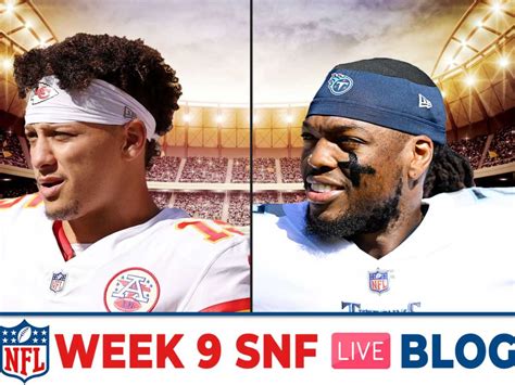 NFL Week 9 Sunday Night Football: Live score updates, injury report, standings, scores, news and ...