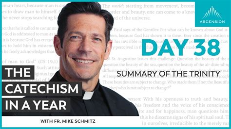 Day 38: Summary of the Trinity — The Catechism in a Year (with Fr. Mike ...