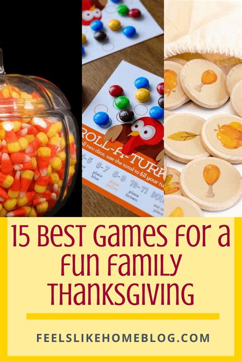 Best family games for Thanksgiving | Thanksgiving games for kids, Fun thanksgiving games ...