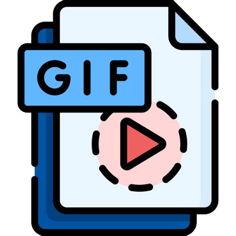 Icono de Archivo gif Special Lineal color