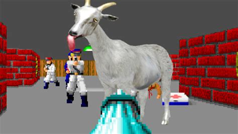 Wolfenstein makes classic FPS cameo in Goat Simulator 3