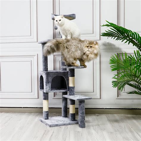 Modern Cat House And Stand With Sisal Post And Space Capsule - Buy ...