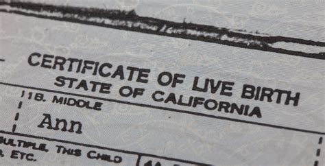 How To Get Birth Certificate In California