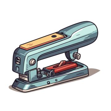 Stapler Clipart Stapler In Cartoon Style Vector, Cartoon Clipart ...