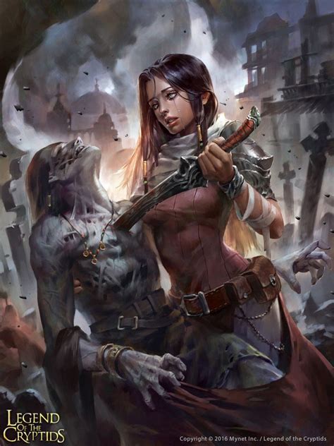 Artist: Radial Studio - Title: Unknown - Card: Darkcleaving Riki | Fantasy artwork, Fantasy girl ...