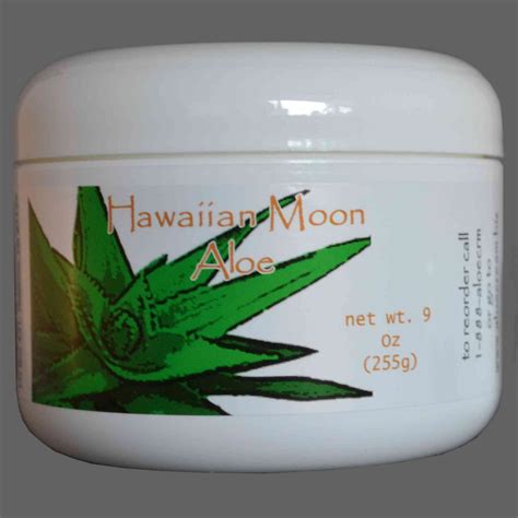 Hawaiian Moon Aloe Cream - 9 Oz Skin Care Jar – ArtsiHome