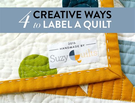 How to Make a Quilt Label with Freezer Paper - A Step-by-Step Guide to ...