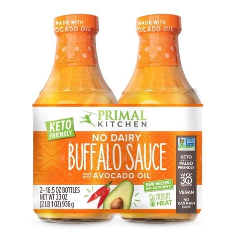 Primal Kitchen Buffalo Sauce, 16.5 Ounce (Pack of 2) - Walmart.com