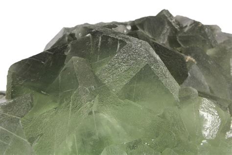 8" Green Fluorite Crystal Cluster - China (#94645) For Sale - FossilEra.com